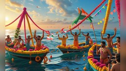 Narali Purnima 2025 Wishes: समुद्राप्रमाणे असीम सुख मिळो! नारळी पौर्णिमेनिमित्त पाठवा खास शुभेच्छा