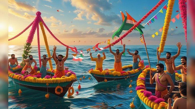 Narali Purnima 2025 Wishes: समुद्राप्रमाणे असीम सुख मिळो! नारळी पौर्णिमेनिमित्त पाठवा खास शुभेच्छा