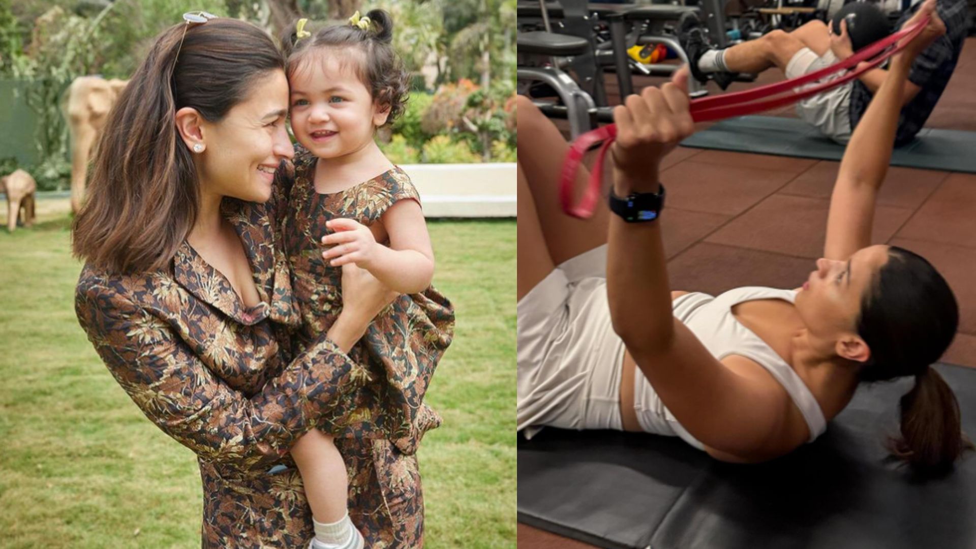 Two-Year-Old Raha Kapoor Turns Photographer For Mom Alia Bhatt's Gym Session, See Viral Pic