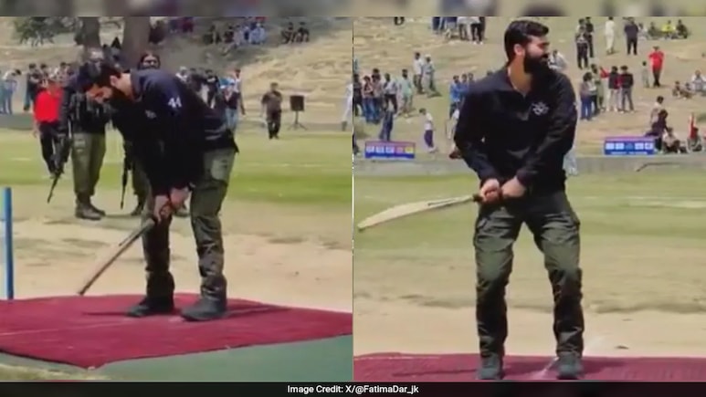 'Next Level Aura': Indian Army Officer's Cricket Game With Kashmir Locals Goes Viral 'Next Level Aura': Indian Army Officer's Cricket Game With Kashmir Locals Goes Viral