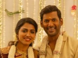 In Pics: Tamil Stars Vishal And Sai Dhanshika Are Engaged In Pics: Tamil Stars Vishal And Sai Dhanshika Are Engaged