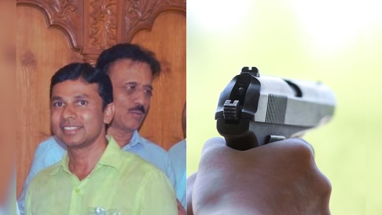 Nashik News : भाजपच्या माजी नगरसेवकाची गुंडगिरी, क्षुल्लक कारणावरून पिस्तुल रोखत शिक्षकाला जीवे मारण्याची धमकी Nashik News : भाजपच्या माजी नगरसेवकाची गुंडगिरी, क्षुल्लक कारणावरून पिस्तुल रोखत शिक्षकाला जीवे मारण्याची धमकी
