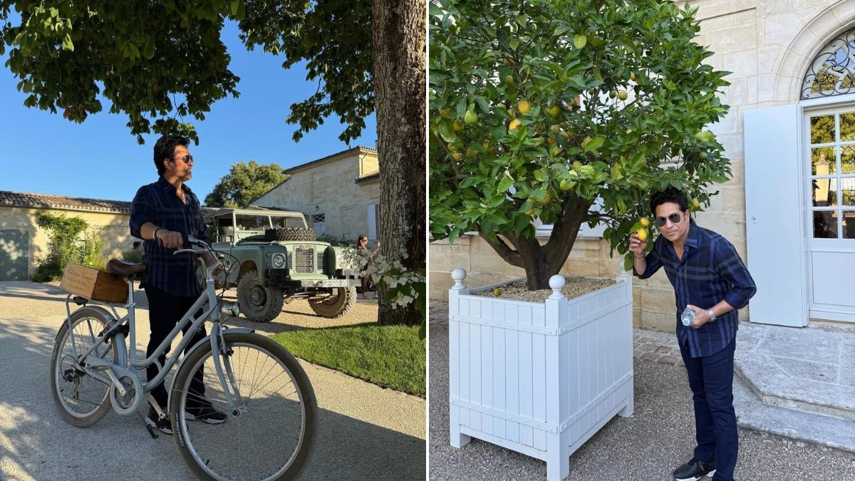 Sachin Tendulkar Enjoys Cycling While Soaking In "Postcard Views" In France - See Pics
