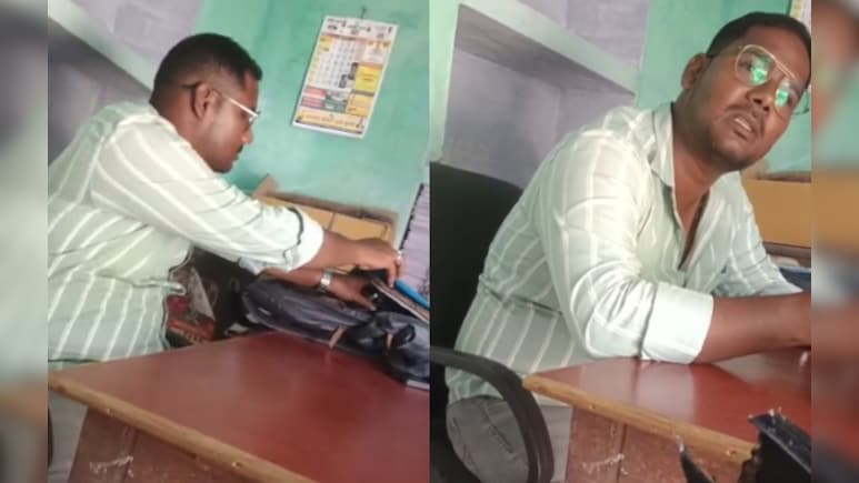 Rajasthan: अजमेर में रिश्वत लेते कैमरे में क़ैद हुआ पटवारी, पीड़ित कहता रहा- ग़रीब आदमी हूं, थोड़ा कम कर लो 