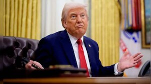 With Massive Tariffs,  Trump's Trade War Playbook Is Back