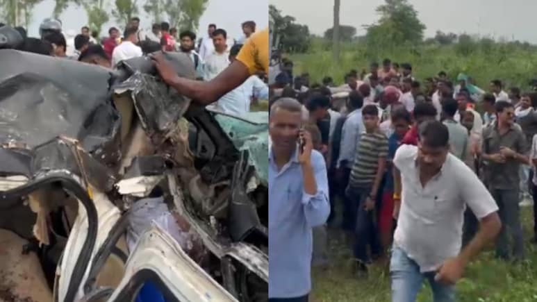 दौसा में भीषण हादसा: ट्रेलर पलटने से स्विफ्ट कार चपेट में आई , 2 की मौत, 3 गंभीर घायल