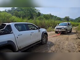 Tata Safari Storme Rescues Toyota Fortuner, Hilux On Monsoon Trail: Watch