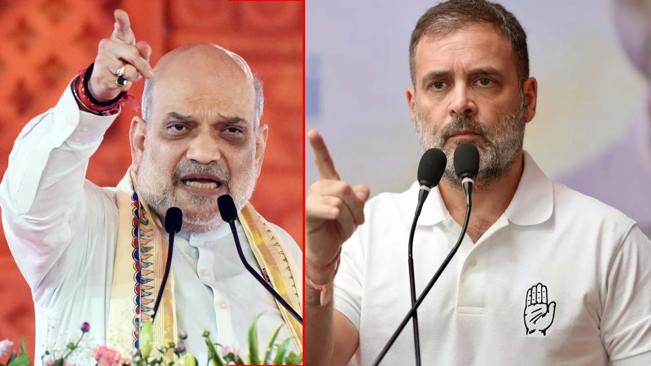 "Already Looking For Excuse": Amit Shah Mocks Rahul Gandhi In Bihar Voter Row