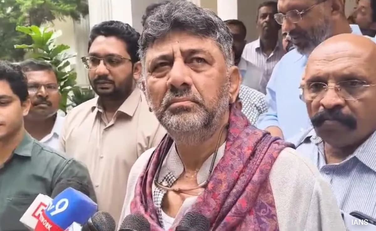 "I'm A Congressman By Birth": DK Shivakumar Amid Karnataka Crisis