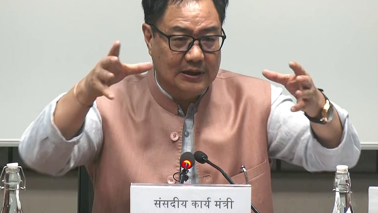 'Congress Leaders Worried For Party Future': Kiren Rijiju On PM Abuse Video