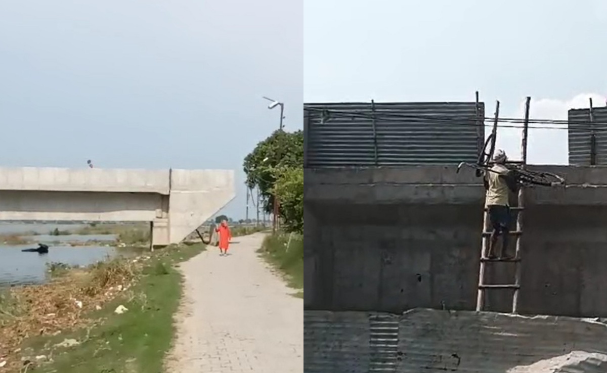 17 करोड़ का पुल, लेकिन आने-जाने के लिए सीढ़ी की जरूरत... तमसा नदी पर बना यह 'करिश्‍मा' देखकर माथा पीट लेंगे आप