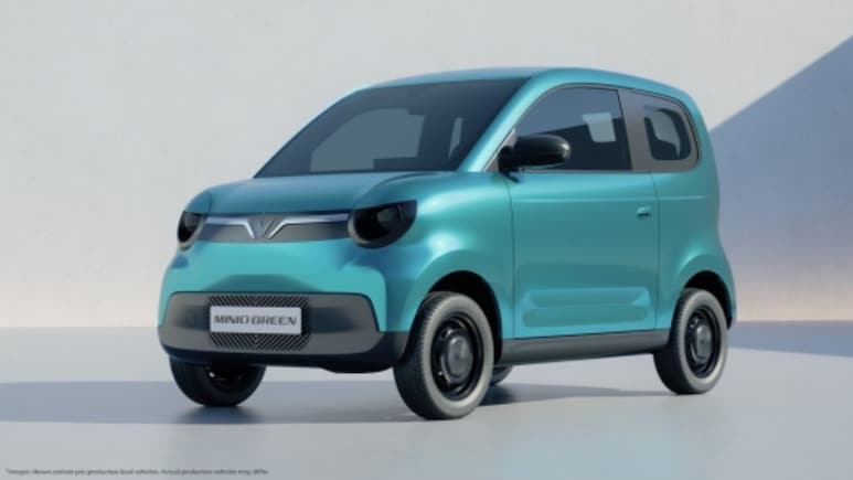 VinFast Minio Green EV Design Patented In India, Check Details