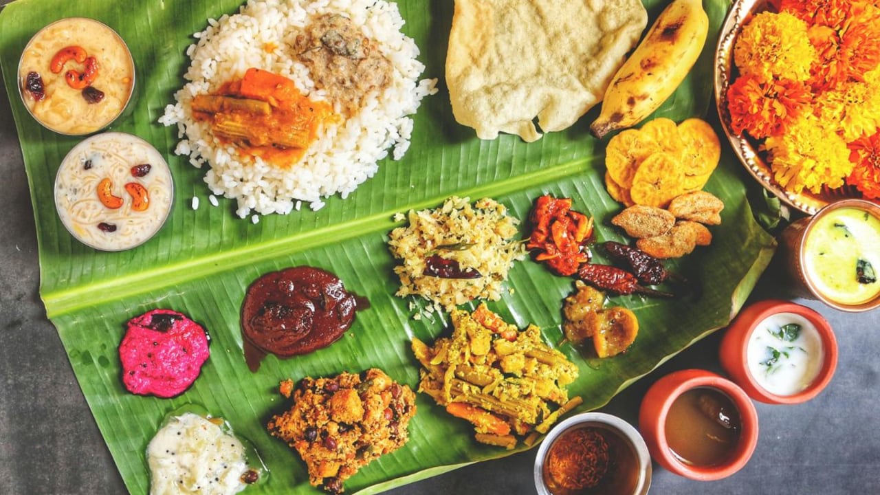 A full Sadya can have more than 20 different dishes