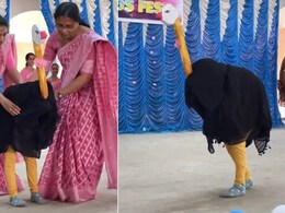 स्कूल फंक्शन में शुतुरमुर्ग बनकर पहुंचा छोटा बच्चा, स्टेज पर टहल रहा था तभी जो हुआ, हंस-हंसकर लोटपोट हुए लोग