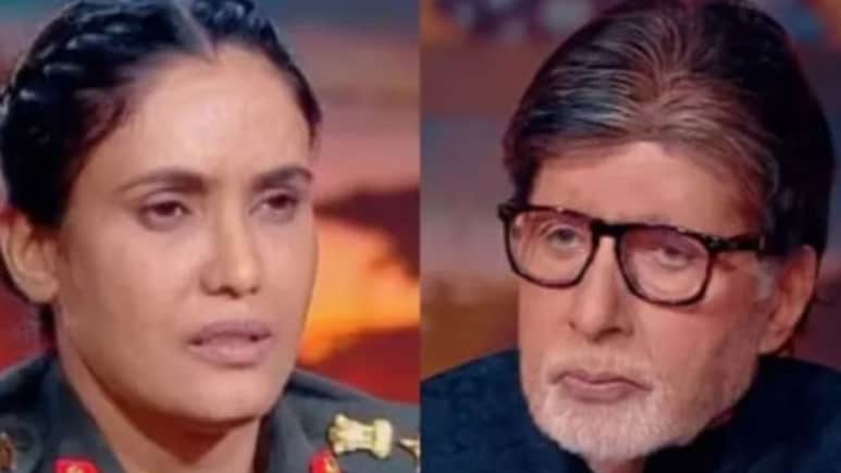 KBC 17: 'ऑपरेशन सिंदूर' ची गरज का होती? कर्नल सोफिया कुरेशी यांनी अमिताभ बच्चन यांना सांगितलं कारण, पाहा Video KBC 17: 'ऑपरेशन सिंदूर' ची गरज का होती? कर्नल सोफिया कुरेशी यांनी अमिताभ बच्चन यांना सांगितलं कारण, पाहा Video