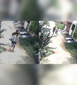 हापुड़ में फिल्मी अंदाज़ में पुलिस ने किया पीछा, एक किलोमीटर दौड़कर पकड़ा  आरोपी, देखिए वीडियो | Police Chased In A Filmy Style In Hapur, Caught  Accused After Running For One ...