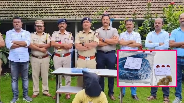Crime News : रत्नागिरीत 2.5 कोटी रुपयांची 'व्हेलची उलटी' जप्त, एकाला अटक Crime News : रत्नागिरीत 2.5 कोटी रुपयांची 'व्हेलची उलटी' जप्त, एकाला अटक