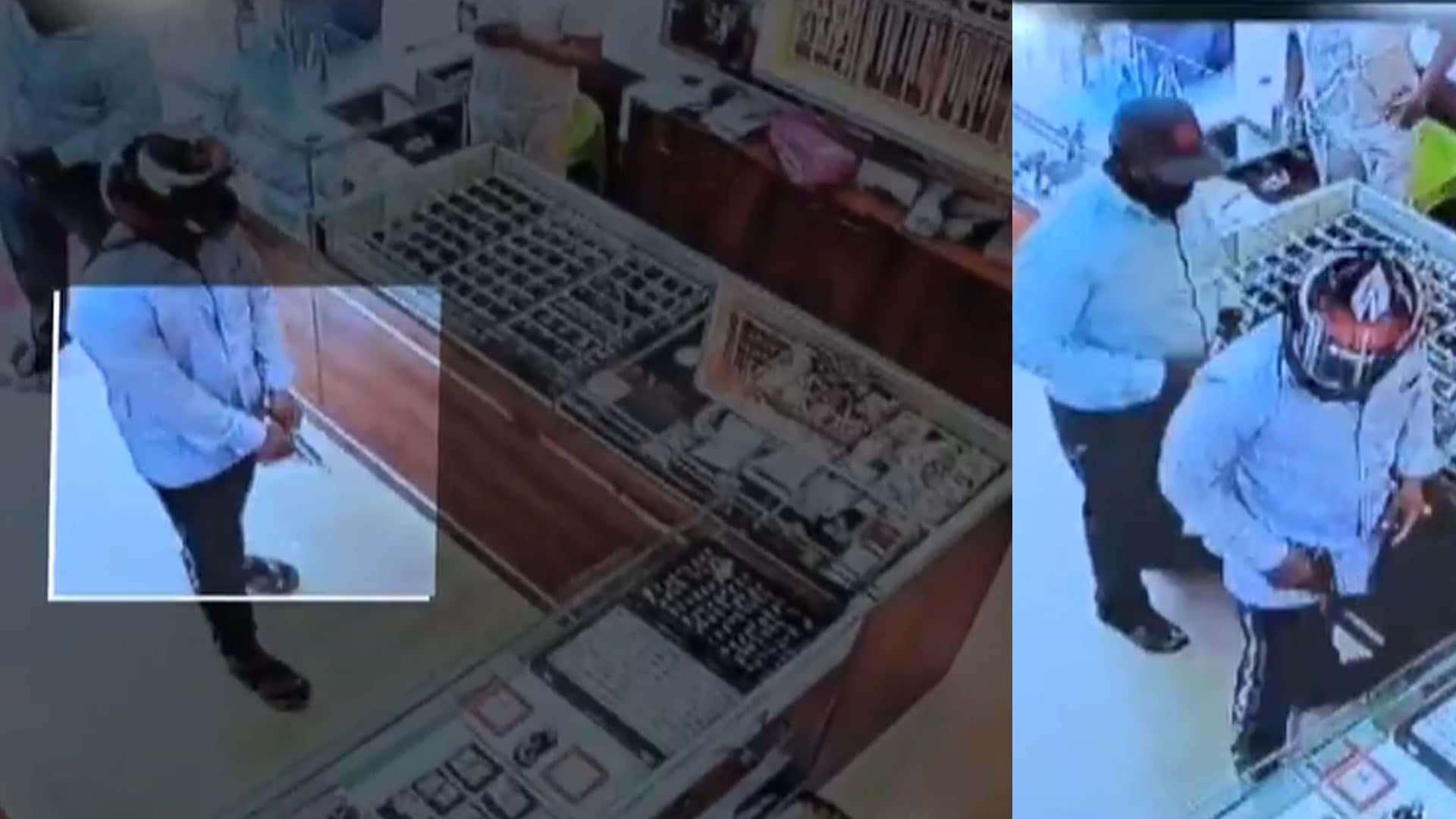 Video : Caught On Cam: Armed Robbery Attempt Foiled At Karnataka Jewellery Shop