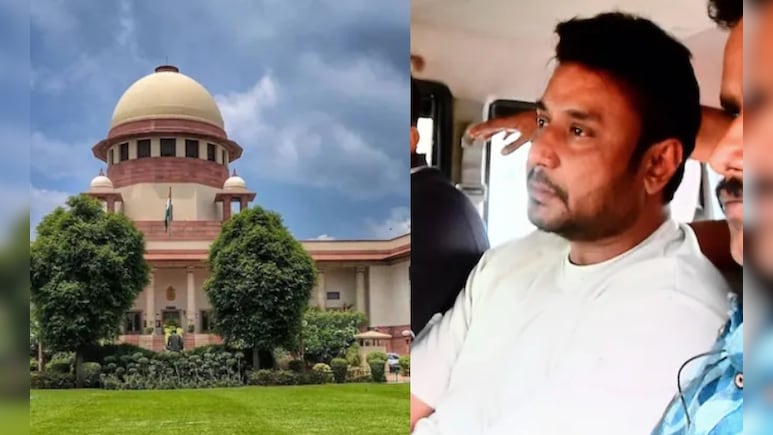 रेणुकास्वामी हत्या केस: कन्नड़ एक्टर दर्शन की सुप्रीम कोर्ट से जमानत रद्द, हाईकोर्ट के फैसले को पलटा रेणुकास्वामी हत्या केस: कन्नड़ एक्टर दर्शन की सुप्रीम कोर्ट से जमानत रद्द, हाईकोर्ट के फैसले को पलटा