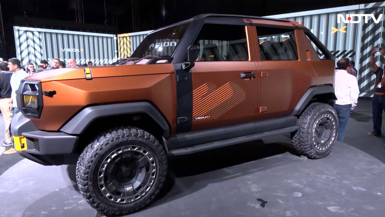 Is This The Thar EV? Mahindra's Pratap Bose Answers At The Launch Of Their New Concept SUVs