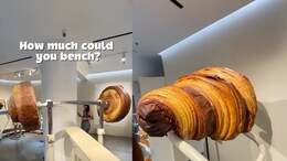 This Unique Gym-Themed Croissant Cafe In Shanghai Serves Pastries With A Twist