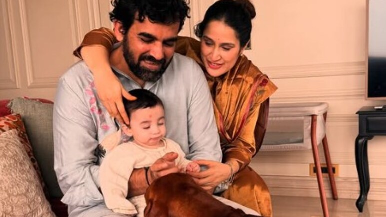 जहीर खान और सागरिका घाटगे ने गणेश चतुर्थी पर पहली बार दिखाया बेटे का चेहरा, फैन्स दे रहे खूब प्यार