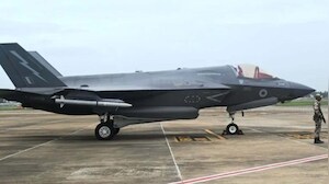 UK F-35B Fighter Jet Makes Emergency Landing In Japan, Delays Some Flights