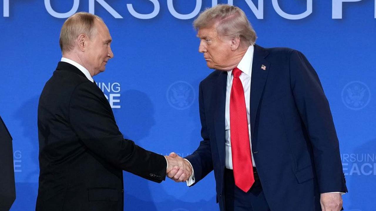 Trump Says He And Putin Made 'Great Progress' Toward A Deal