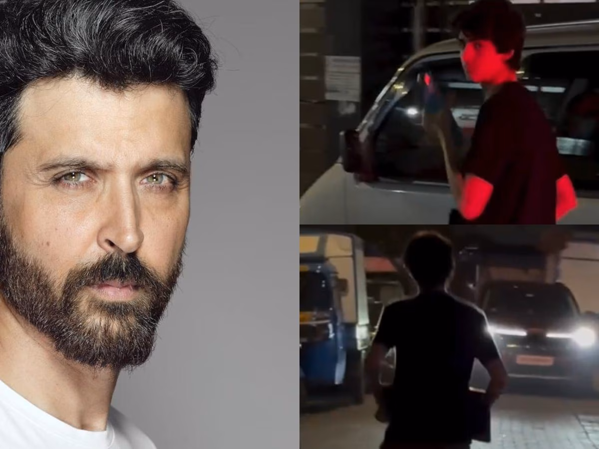 Hrithik Roshan's 17-Year-Old Son Hridaan Runs To Avoid Paps. Internet Schools Them, "This Should Be A Crime"