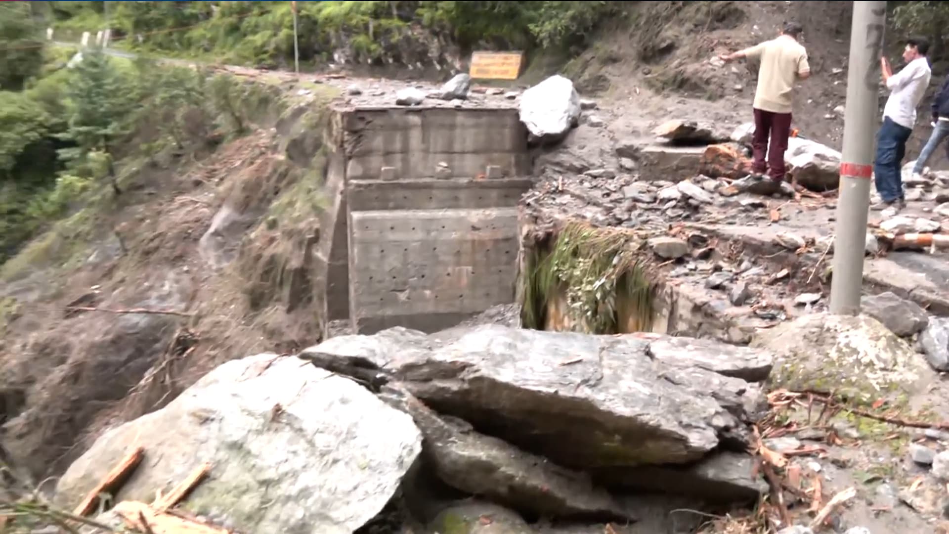 Video: 100-Metre Iron Bridge Destroyed By Floods, 12 Villages Cut Off In Uttarkashi
