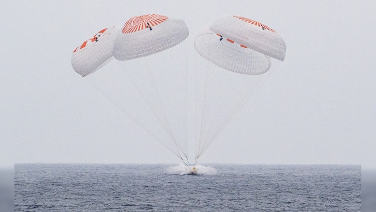 Astronauts Return To Earth With SpaceX After 5 Months At International Space Station Astronauts Return To Earth With SpaceX After 5 Months At International Space Station