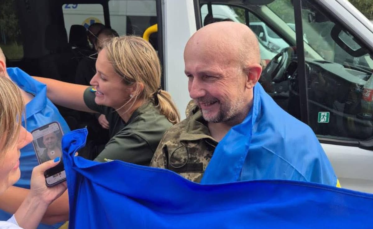 "I'll Be Home Soon": Ukrainian Journalist To Mother After Release From Russian Captivity