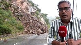 Video: Dramatic Landslide In Uttarkashi During NDTV Live Report