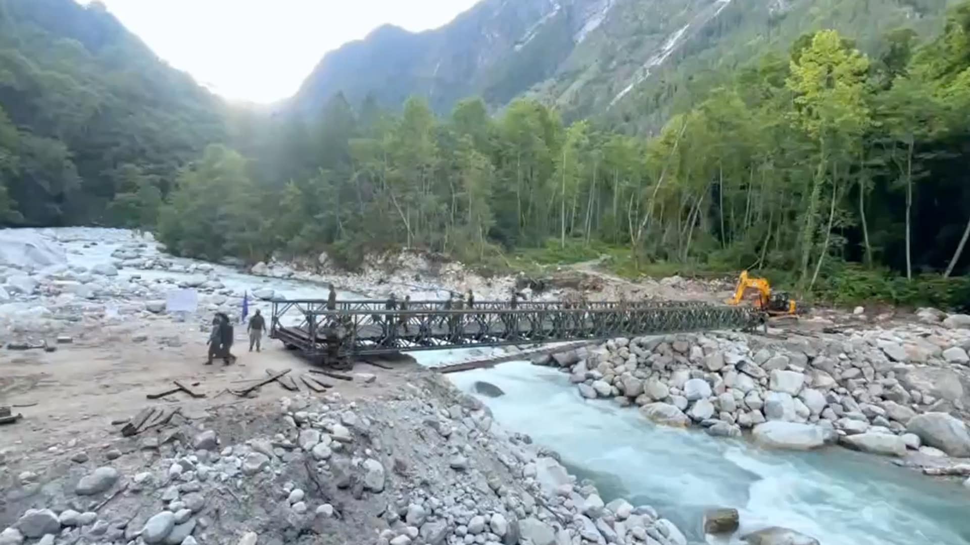 Video: Timelapse Video: Army Builds Bridge To Connect Forward Areas In Arunachal
