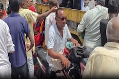 MLA Holds 'Chappal' Protest In Rajasthan, Some Carry Away Footwear In Sacks MLA Holds 'Chappal' Protest In Rajasthan, Some Carry Away Footwear In Sacks