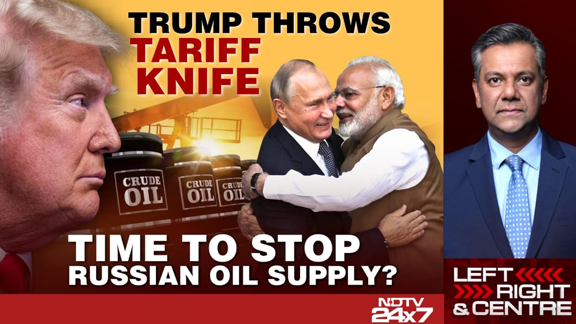 Video: Trump Throws Tariff Knife: Time To Stop Russian Oil Supply?