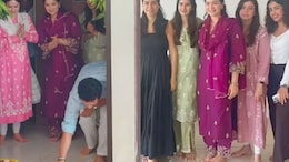 Saaniya Chandhok : होणाऱ्या सुनबाईसोबत दिसला सचिन तेंडुलकर, फोटो आणि व्हिडिओ Viral