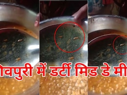 मेढ़क के बाद आंगनबाड़ी केंद्र में बच्चों को परोसी इल्ली और कीड़ों वाली दाल, परिजनों ने जमकर किया हंगामा