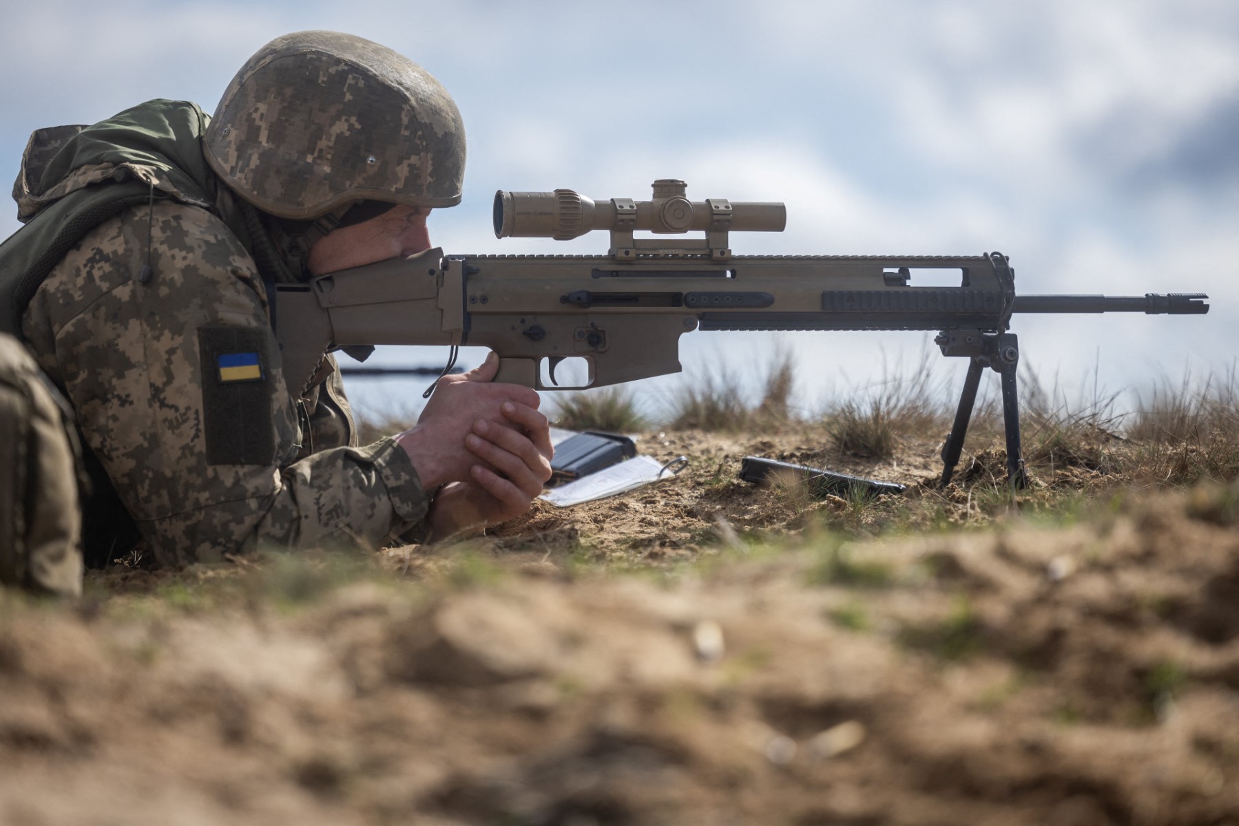 Ukraine Ghost Sniper Shoots 2 Russian Troops In World's Longest Ever Kill