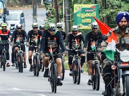 Army Holds 400-km Cycle Rally To Honour Wayanad Landslide Victims Army Holds 400-km Cycle Rally To Honour Wayanad Landslide Victims