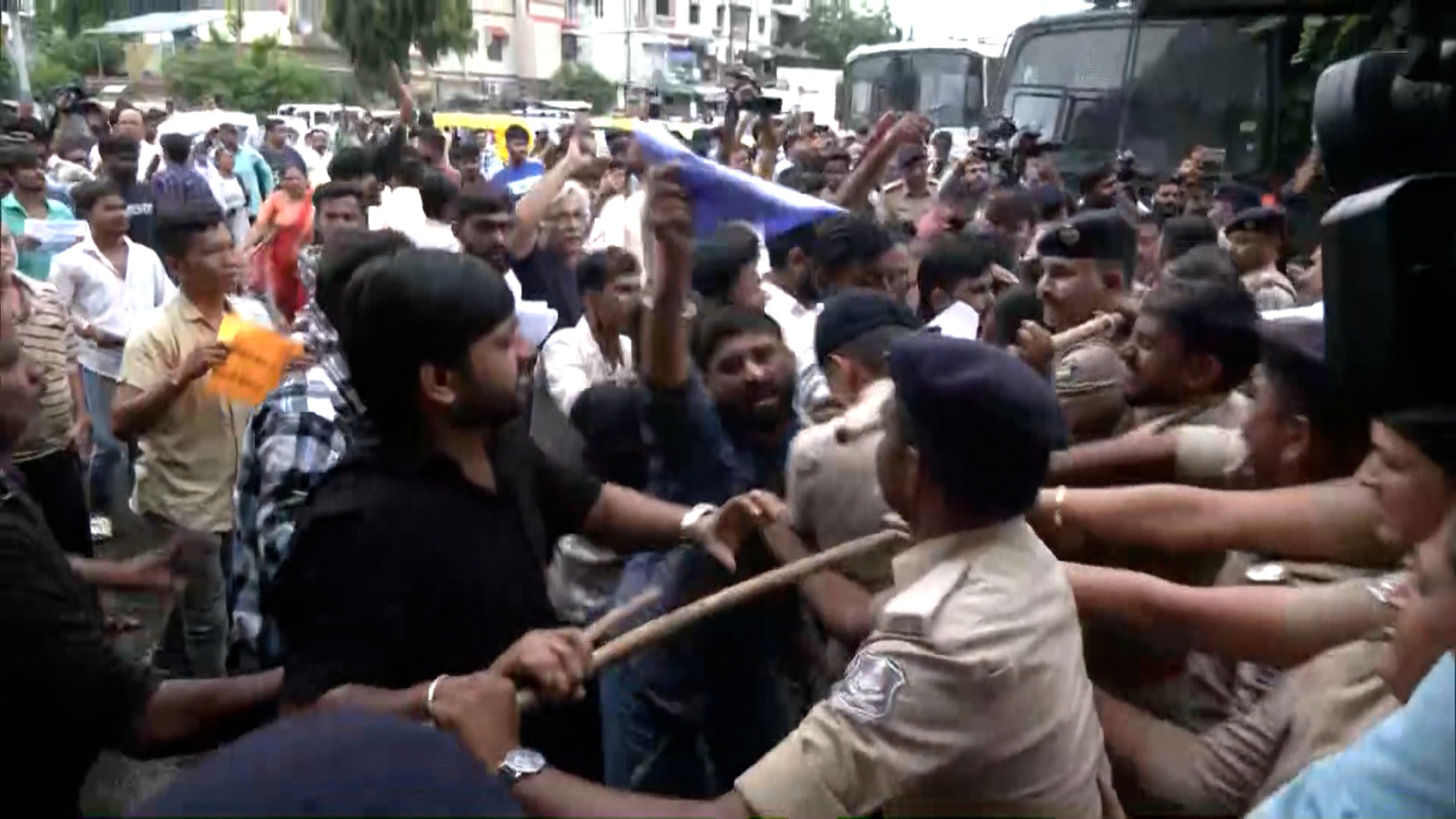 Massive Protest In Ahmedabad Over School Murder, Over 500 Booked For Vandalism