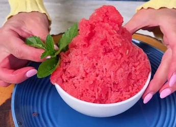 This Expert Hack For Making Watermelon Shaved Ice Has The Internet Talking