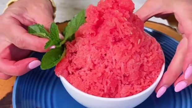 This Expert Hack For Making Watermelon Shaved Ice Has The Internet Talking