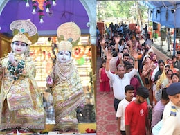 MP: गोपाल मंदिर में 100 करोड़ के आभूषणों से सजे राधा-कृष्ण, पहली छवि देख लोग हुए मोहित, झांकी देखने उमड़ी भक्तों की भीड़