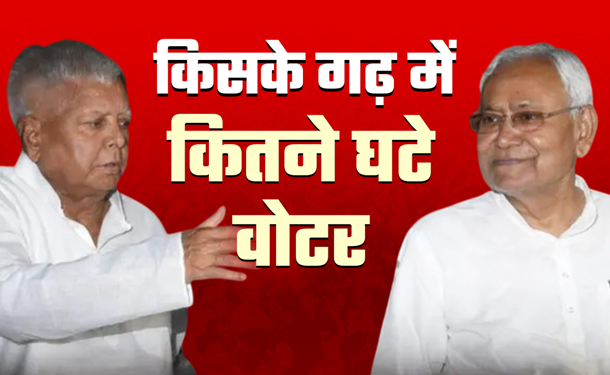 लालू के गढ़ में सबसे ज्यादा तो नीतीश के जिले में सबसे कम वोटरों के कटे नाम, क्या बदलेगा समीकरण?