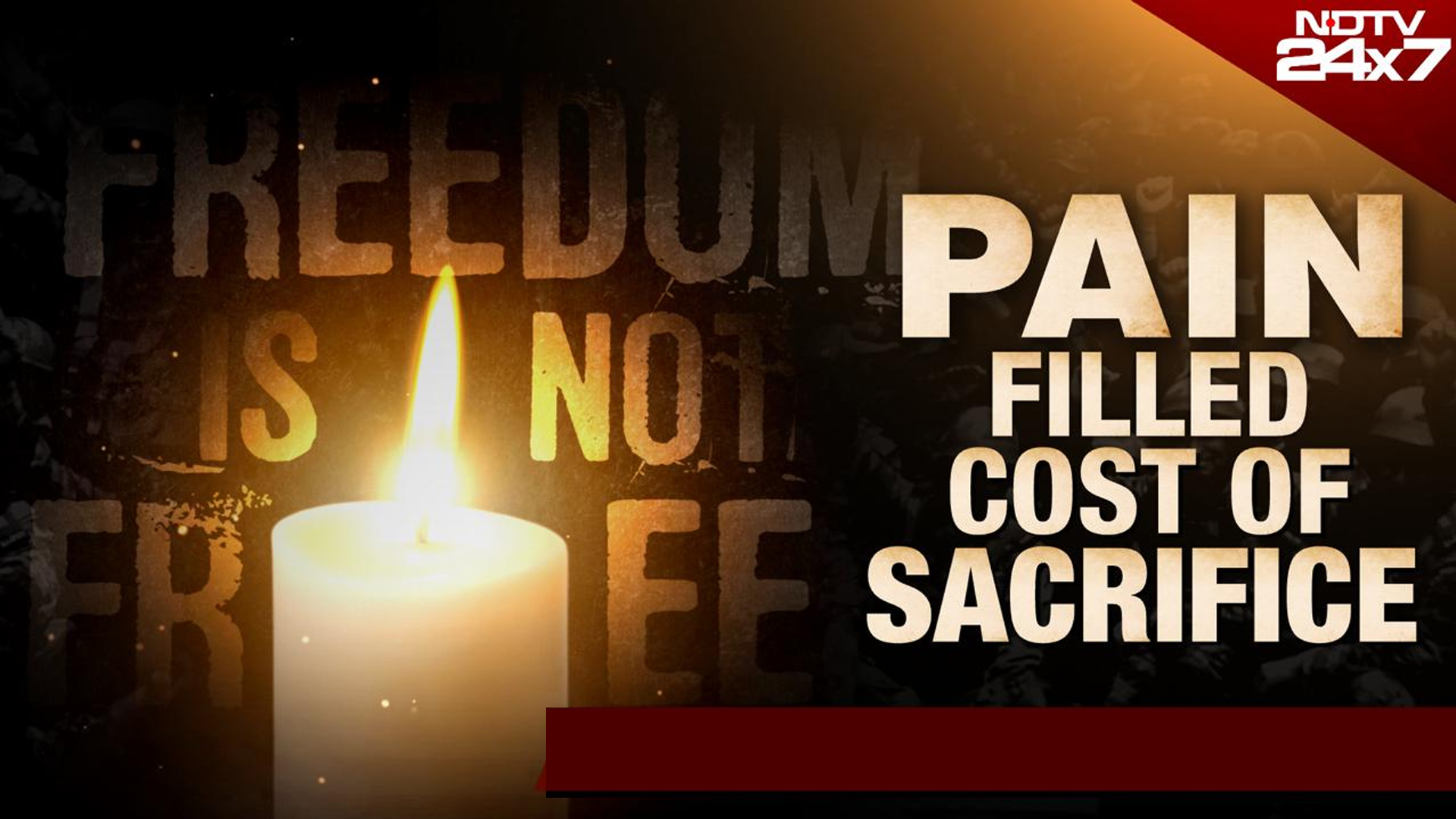 The Pain Filled Cost Of Freedom