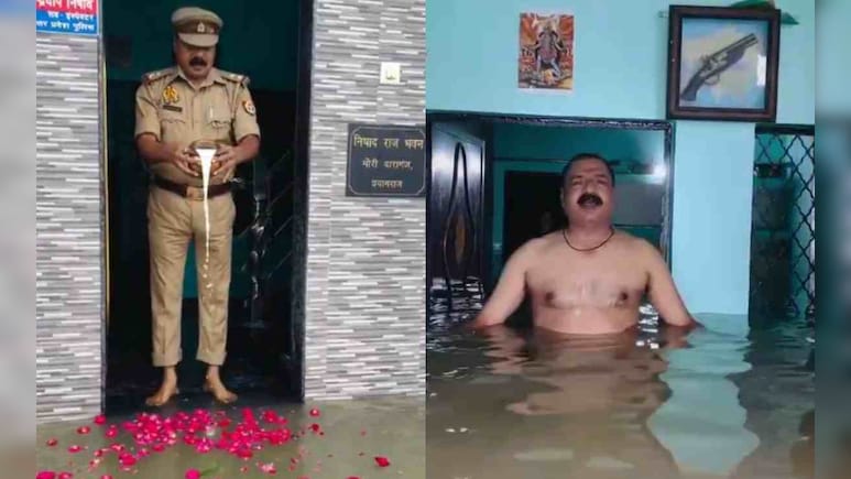 'मानो तो मैं गंगा मां हूं...', घर में घुसा पानी तो पुलिसकर्मी ने की गंगा की पूजा, वायरल हो रहा वीडियो