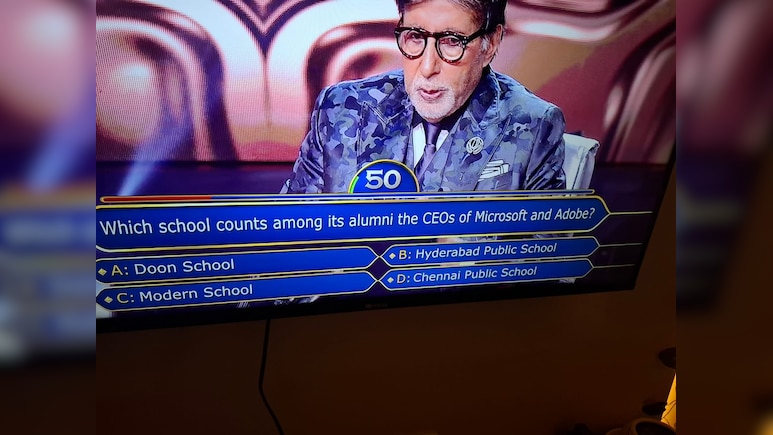 KBC 17 का सवाल: भारत के किस स्कूल से पढ़े हैं माइक्रोसॉफ्ट और एडोब के CEO?