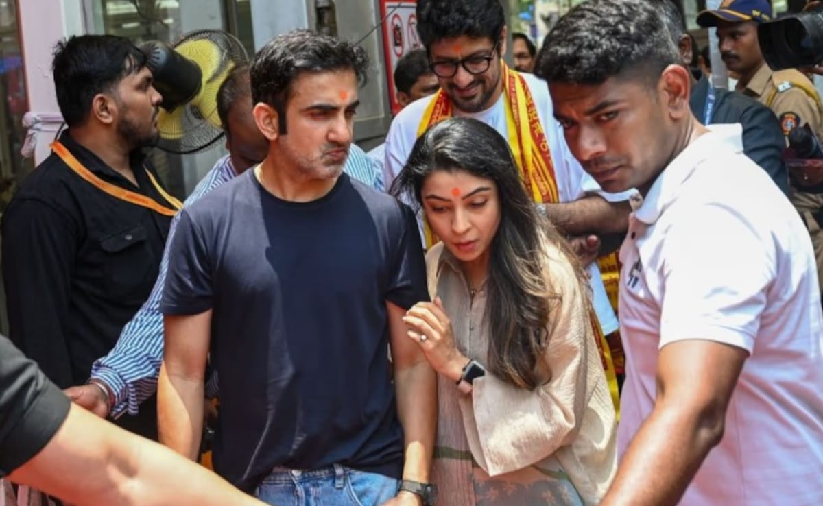 India Head Coach Gautam Gambhir Visits Religious Shrine In Ujjain Ahead Of Asia Cup 2025