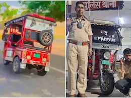 NDTV की खबर का असर: जयपुर में दो पहियों पर ई-रिक्शा चलाने वाला स्टंटबाज ड्राइवर गिरफ्तार, रिक्शा जब्त NDTV की खबर का असर: जयपुर में दो पहियों पर ई-रिक्शा चलाने वाला स्टंटबाज ड्राइवर गिरफ्तार, रिक्शा जब्त